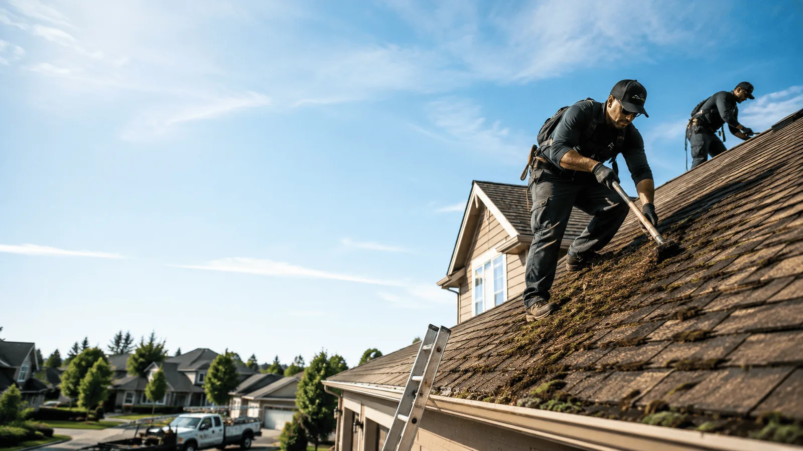 Roof Moss Removal in Wheeler, WI near me